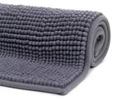 GÖZZE Chenille Badteppich 60x100 Cm Badvorleger Anti-Rutsch-Beschichtung Anthrazit -Vidaxlko Verkaufe a589f0b8bb169633484e3c0831320b5c