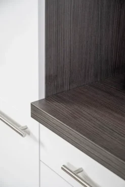 Respekta Küchenzeile Küche Einbauküche Küchenblock Hochglanz 220 Cm Eiche Grau -Vidaxlko Verkaufe a5db62099257f9bb4225a9058072d85c