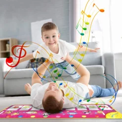 Spielzeug Piano Matte Tanzmatte Klaviertastatur Klaviermatte Musikmatten Touch Musical Teppich Für Babys Kleinkind Jungen Und Mädchen Geschenk 100*36 Cm -Vidaxlko Verkaufe a7846faca50bce163e58dabd2a06907b