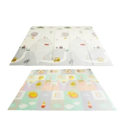 Babymatte DICKE 1,5 Cm. Faltbare Kindermatte Baby Spielmatte- 180x200x1.5cm. Wendefähige Und Ungiftige Wasserdichte Schaumstoff Kinderteppich- Krabbelmatte Spiel-Teppich Bodenmatte Kinder-Matte -Vidaxlko Verkaufe a7c4599096cf597e10d632b054211e7a