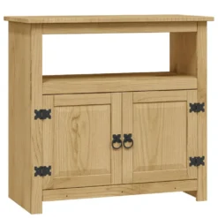 VidaXL TV-Schrank Im Mexiko-Stil Kiefer Massiv 80 X 43 X 78 Cm