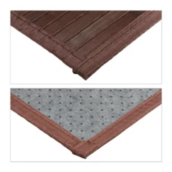 Relaxdays Bambusmatte Dunkelbraun -Vidaxlko Verkaufe a9f1bfc74b838e0b058a314d9fe17411