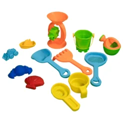 Strandspielzeug, Strand-Sand-Spielzeug-Set Für Kleinkinder - Jungen & Mädchen - Buntes Spielzeug - Weiches Kunststoffmaterial Ideales Geschenk Für Kinder- 72 Cm (28 Stück) -Vidaxlko Verkaufe abc0d1d6b5b8a844e7cc239e0c436f2e