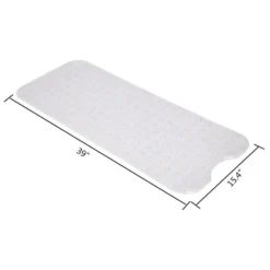 OneTwoFit Extra Lange Rutschfeste Badematte Mit 200 Saugnäpfen Duschmatte Maschinenbadematte 100x 40 Cm AB189 -Vidaxlko Verkaufe acfab5b5f3126cc7bb135faecf9fcc54