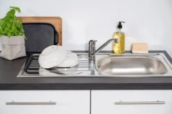 Respekta Küchenzeile Küche Einbauküche Küchenblock Hochglanz 220 Cm Eiche Grau -Vidaxlko Verkaufe b0f23e2a4fc89a6537f3829797021125