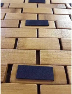 Bambusteppich Bambusmatte Rutschfest Badvorleger Saunamatte Mehrzweck-Badematte Aus Bambus Türmatte -Vidaxlko Verkaufe b14da5db3865bdab0de4a3357755f146