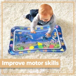 Baby Wassermatte Aufblasbare Wasserspielmatte XXL Sensorisches Spielzeug Kleinkinder Wasserspiel Bodenmatte Wachstum Aktivität Tool Bauchzeit Retoo -Vidaxlko Verkaufe b153fd70fee0ba51a89cc0b36ee69fbc