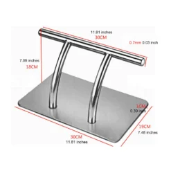 Edelstahl Friseurfußstütze Fußraste Für Friseurstuhl Friseursalon -Vidaxlko Verkaufe b159bcaf15e016a2a217445130fcd12c