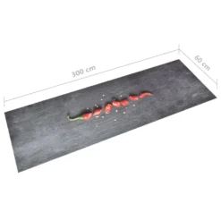 VidaXL Küchenteppich Waschbar Peperoni 60x300 Cm -Vidaxlko Verkaufe b1e9a494ec7ff14b33c16093a3e0da8b