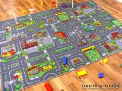 Straßenteppich Beidseitig Mit Zwei Straßenlandschaften, Größe:100x165 Cm -Vidaxlko Verkaufe b27399a380fcbca2b7af3d872ac44bf6