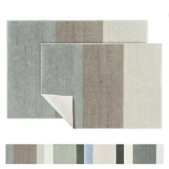 Badematte Horizont Silbergrau/Taupe/Grau 60 X 90 Cm