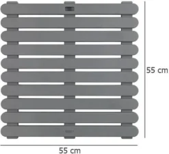 Wenko Duschmatte Indoor & Outdoor Grau 55 X 55 Cm -Vidaxlko Verkaufe b2dae35eb716e38c30b91680da4fa936