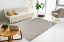 Kayoom - Hochflor Teppich Rabbit Light 525 Silber Grösse: 160cm X 230cm -Vidaxlko Verkaufe b3fb0bcb3df9df24b046b0478a4414e9