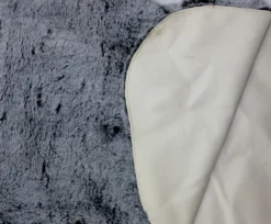 Kuschelfell Kunstfell Betvorleger Teppich Schaffell Lang Ca.60x180cm Plüsch, Grau -Vidaxlko Verkaufe b4227101b7b570721f9d6f66f79465cf