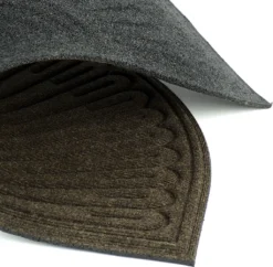 Fußmatte 60 X 90 Cm Halbrund Eingangsmatte Fußabstreifer Schmutzfangmatte HALFMOON BRAUN -Vidaxlko Verkaufe b5dc06a8dcdb74fe4a28216202b68f99
