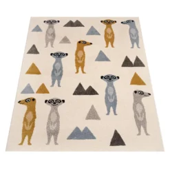 Zala Living Teppich 120 Cm X 170 Cm Happy Meerkats Creme -Vidaxlko Verkaufe b823f9fd40567e1a2b009c291bf2c588