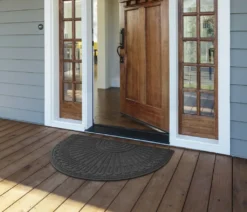 Außenmatte Fußmatte Türmatte 60x90 Cm Schutzmatte Grau Halbmond -Vidaxlko Verkaufe b8843e50789d92456d9f15b9a51771b5