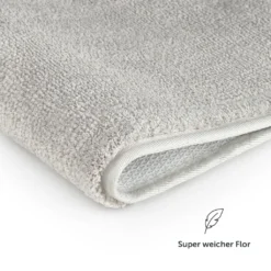 Blumtal Badezimmerteppich Rutschfest - Badvorleger, Waschbare Weiche Badematte, Badeteppich, Duschvorleger 50x80 Cm -Vidaxlko Verkaufe b95d3bbdb8dbf653ee94da48013be21e