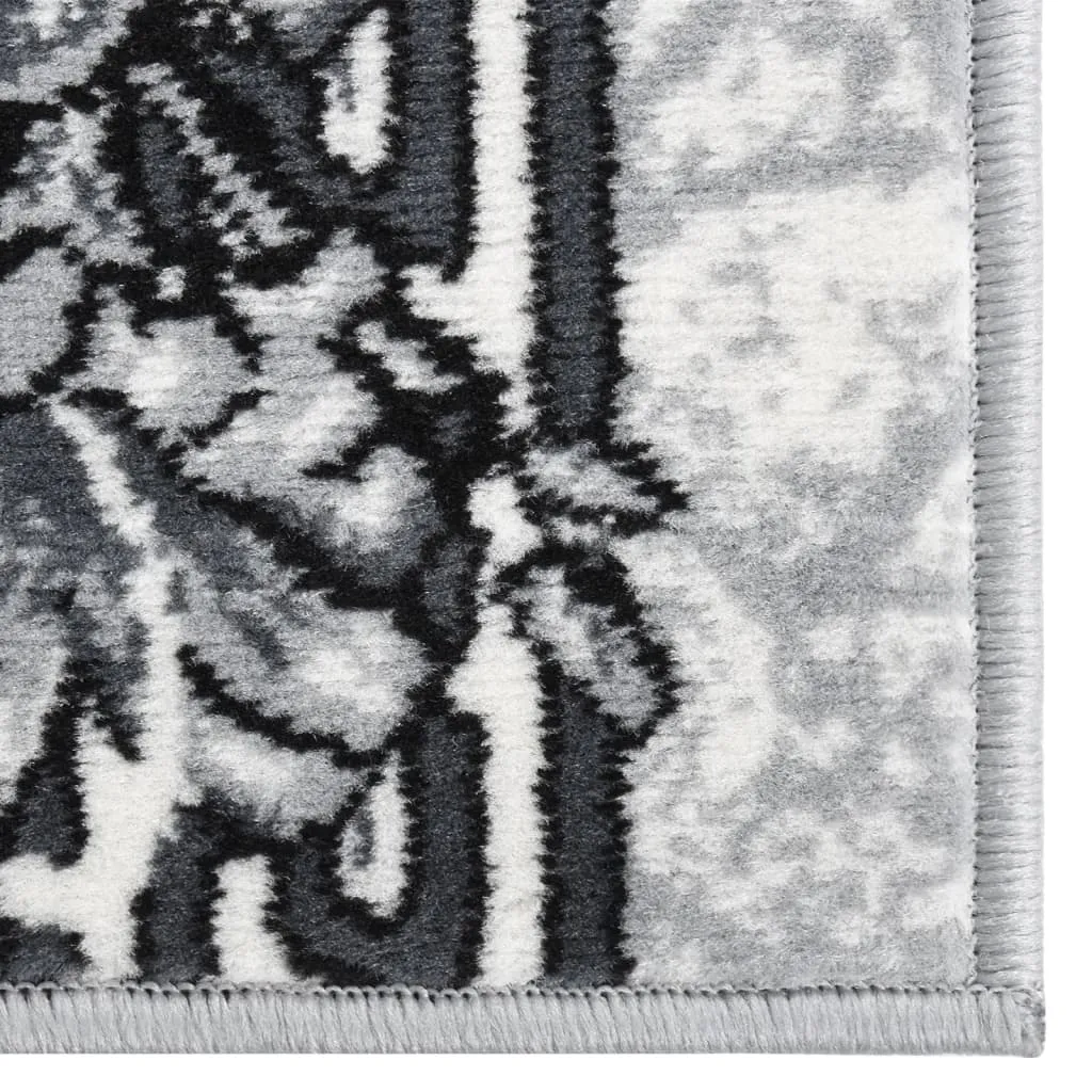 VidaXL Teppichläufer BCF Grau 100x150 Cm 4 VidaXL Teppichläufer BCF Grau 100x150 Cm – Bild 4