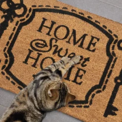 Relaxdays Fußmatte Kokos Home Sweet Home -Vidaxlko Verkaufe badd4b973cc43ee8384e73c4bf7d4805
