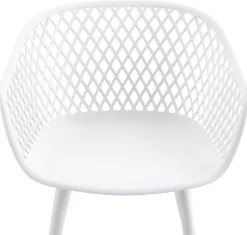 Esszimmerstuhl MADEIRA, Schöner Küchenstuhl Im Retro Design, Bequemer Essstuhl Im 4er Set, Praktischer Essstuhl Aus Kunststoff In Weiß -Vidaxlko Verkaufe bb7ba3a9f83ea8460dbc659e2adf68aa