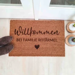 Kokos Fußmatte Personalisiert: Indoor Matte Mit Individuellem Namen Der Familie -Vidaxlko Verkaufe bbf884af8ddb45b384f7f702e24c084b