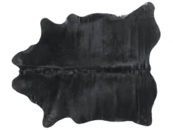 Kuhfell Schwarz 3-4 M² Brasilianischer Teppich Echtes Kuhfell Für Wohnzimmer Für Salon Für Schlafzimmer
