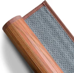 Bambus-Teppich Bambusmatte Mit Stoffrahmen Magenta 200 X 300 Cm Braun -Vidaxlko Verkaufe be047539e4df435f13404bddeae69cff