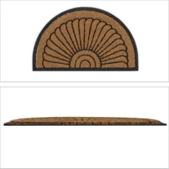 Relaxdays Halbrunde Fußmatte Kokos Und Gummi -Vidaxlko Verkaufe be1d72c1b1bb2b179664059afa397b64