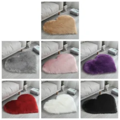 Liebestyp Flauschigen Teppich, Plüsch Flauschigen Bett Teppich Für Schlafzimmer Nach Hause-Rosa 30x40CM -Vidaxlko Verkaufe be77e7a2845b2edac8a8af383758f838