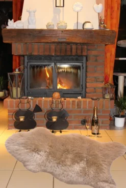 Walexo Schaffell Lammfell Läufer Naturfell Öko Gegerbt (110-120 Cm, CAPPUCCINO) -Vidaxlko Verkaufe c18c994719d62d59d0b46e9165d46b4b