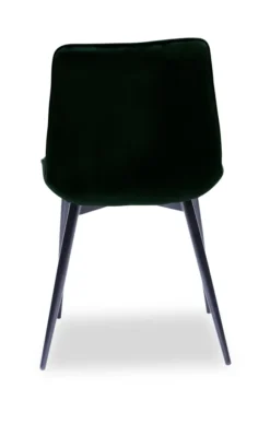 Inter-Furn 4er-Set Esszimmerstühle Triest Samt Dunkelgrün/Metall Schwarz 49 X 86 X 60 Cm -Vidaxlko Verkaufe c2013720a9fb97f306c7b4d89f488db8