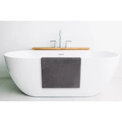 Blumtal Badezimmerteppich Rutschfest - Badvorleger, Waschbare Weiche Badematte, Badeteppich, Duschvorleger 50x80 Cm -Vidaxlko Verkaufe c2de182978eaad23cc41de1867bf86c7