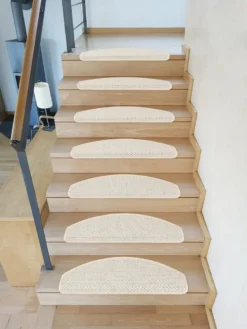 Stufenmatten Göteborg Halbrund Hellbeige 18 Stück -Vidaxlko Verkaufe c30180e3048186d6c957e7159d9057f5