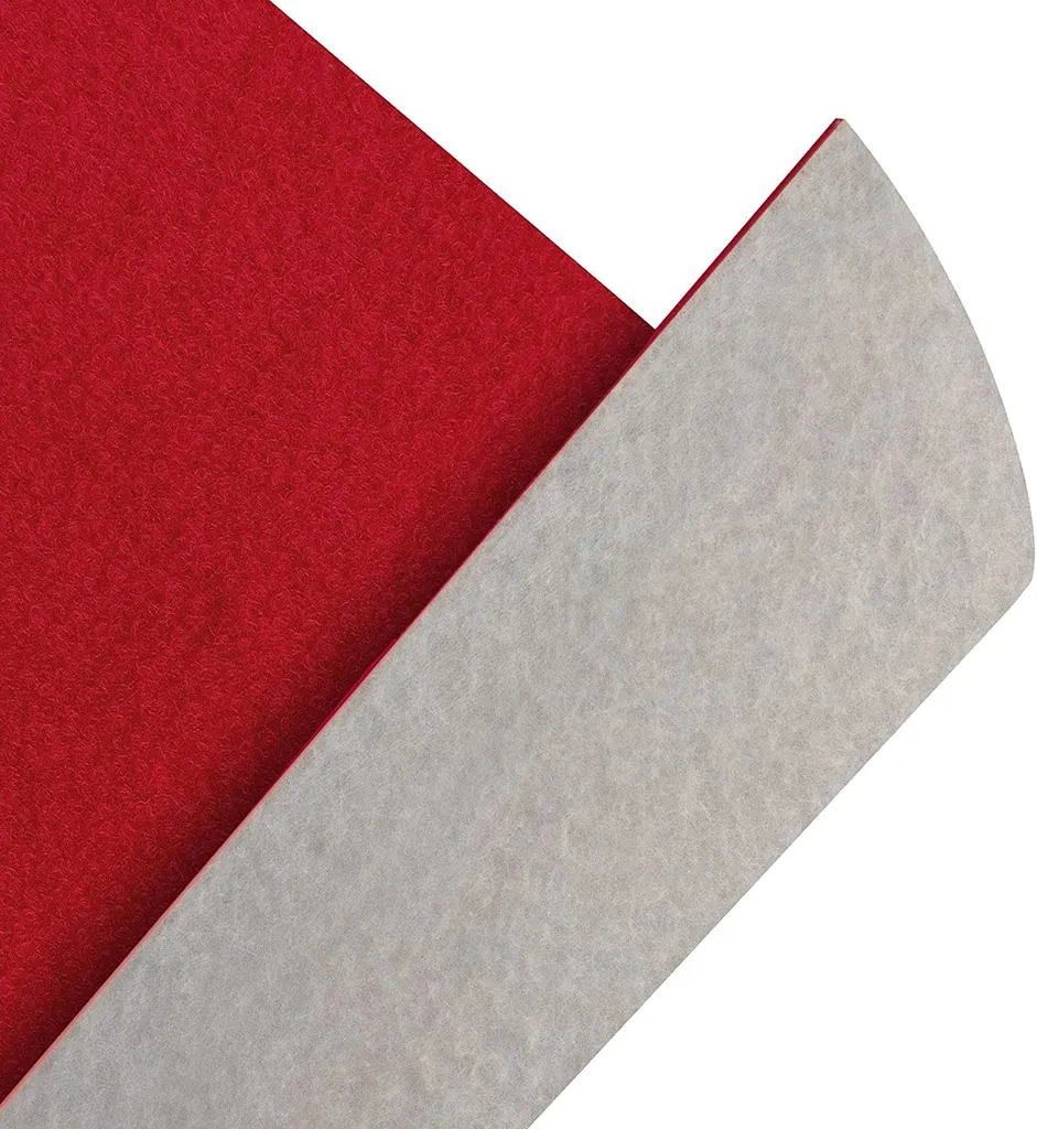 Nadelfilz-Teppich Destiny Belastbarer Nadelfilzbelag Kälteisolierend & Widerstandsfähig Rot 200x250 Cm 2 Nadelfilz-Teppich Destiny Belastbarer Nadelfilzbelag Kälteisolierend & Widerstandsfähig Rot 200x250 Cm – Bild 2