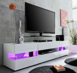 Trendteam Media Lowboard Sonic Weiß/Weiß Glanz 169 X 43 X 43,5 Cm -Vidaxlko Verkaufe c5e10d7eb64725af9b94e927e5d93d00