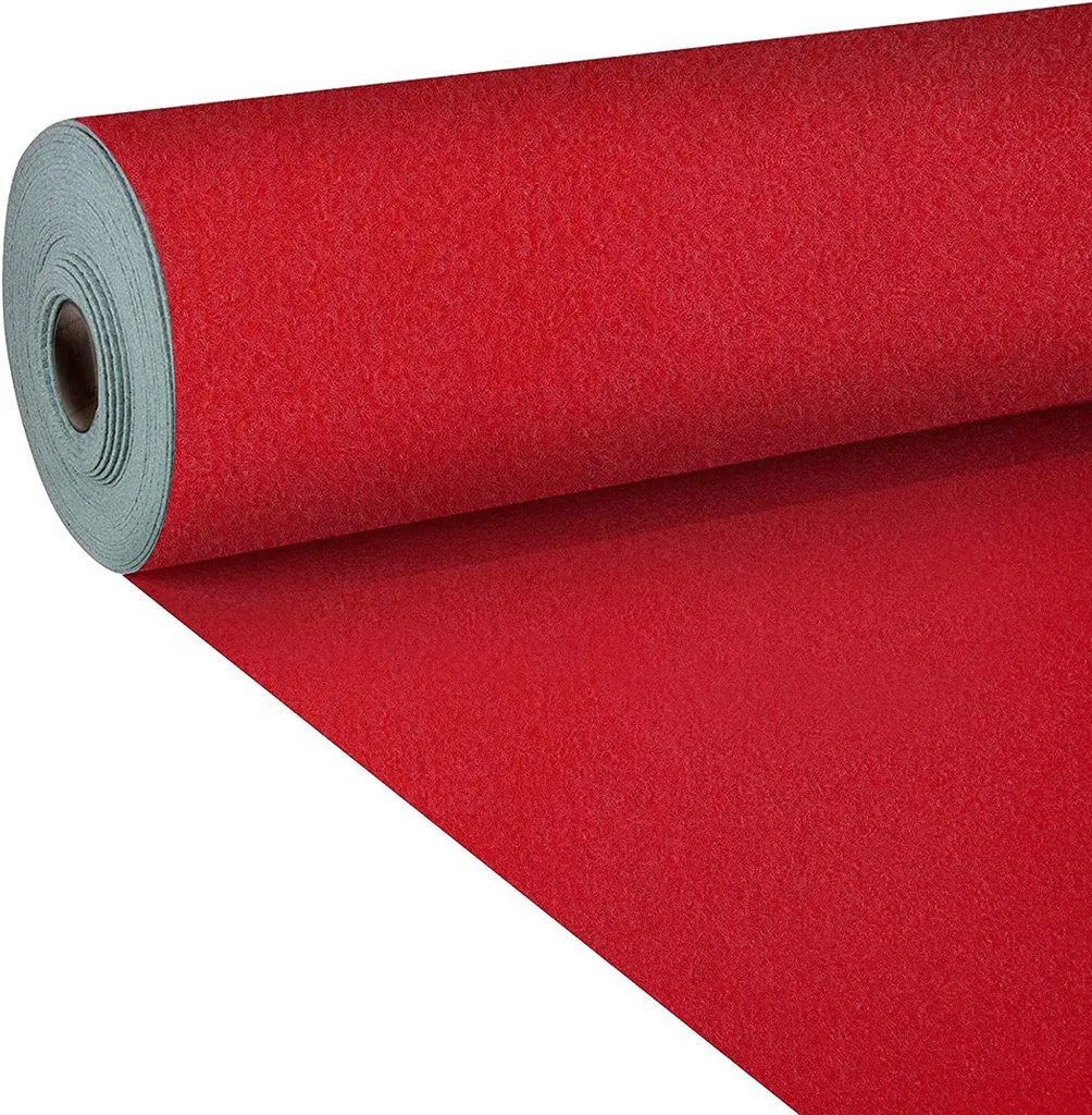 Nadelfilz-Teppich Destiny Belastbarer Nadelfilzbelag Kälteisolierend & Widerstandsfähig Rot 200x250 Cm 3 Nadelfilz-Teppich Destiny Belastbarer Nadelfilzbelag Kälteisolierend & Widerstandsfähig Rot 200x250 Cm – Bild 3