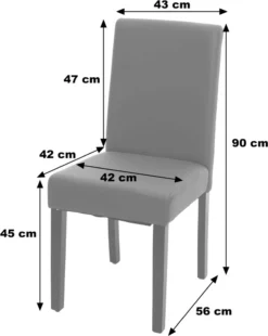 Esszimmerstuhl Littau, Küchenstuhl Stuhl, Stoff/Textil Schwarz, Helle Beine -Vidaxlko Verkaufe c6f4a5438ee2069d8655ad2edaafcea2