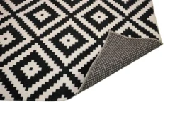 Teppich (160x230 Cm, Weiß-schwarz) -Vidaxlko Verkaufe ca2bec2c2300edc99b4d0eb531786abc