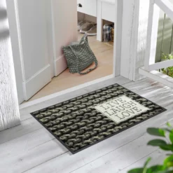 Wash+dry Fußmatte Live Laugh Love 50 X 75 Cm Waschbare Schmutzmatte -Vidaxlko Verkaufe ca342f008ae41e2e8849e88379963bc1