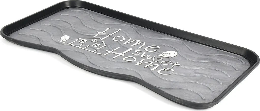 Deco Schuhablage Schuhabtropfschale Schuhtablett Schuhwanne Abtropfmatte Kunststoff 38 X 75 Cm SWEET HOME 2 Deco Schuhablage Schuhabtropfschale Schuhtablett Schuhwanne Abtropfmatte Kunststoff 38 X 75 Cm SWEET HOME – Bild 2