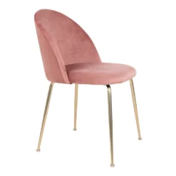 House Nordic Geneve, Gepolsterter Sitz, Samt, Pink -Vidaxlko Verkaufe cddd69b0257c3f433701cf4b0030e464