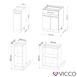 Vicco Kücheninsel Fame-Line Anthrazit-Gold Landhaus 90 Cm Holzwerkstoff 9 Vicco Kücheninsel Fame-Line Anthrazit-Gold Landhaus 90 Cm Holzwerkstoff -Vidaxlko Verkaufe ce21fbf9dfa3fe9fcb66d805701733c2 1
