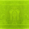 650 G/m² Premium Gewicht Badematte Nr 12 Lime Badvorleger 100% Baumwolle Duschvorlage