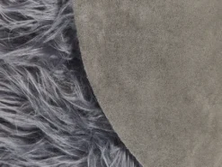 Kunstschaffell Teppich Grau 60 X 180 Cm Hochflor Fellform Pelzimitat Bettvorleger Überwurf Für Sofa Sessel Stühle Modern -Vidaxlko Verkaufe d088e7229fbbed33471a5a127acb6f16