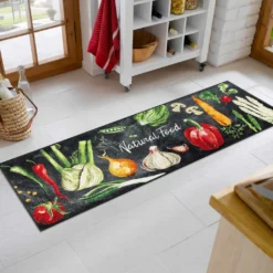 Wash+dry Fußmatte Natural Food Küchenteppich Waschbare Fußmatte -Vidaxlko Verkaufe d11e6bfdaff432809db11329587ff614