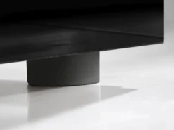 Extreme Furniture T38 TV Schrank | Wohnzimmerschrank Mit 3 Glasböden Und 2 Türen Schwarzer Korpus & Schwarze Fronten -Vidaxlko Verkaufe d325a4fcddab75a8d47bc5bb6212d521