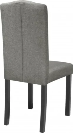 VidaXL Esszimmerstühle 6 Stk. Grau Stoff -Vidaxlko Verkaufe d36b677bd0fc6ea8d050573c01f57672
