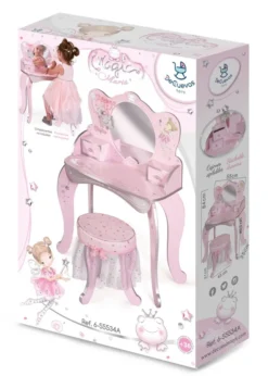 DeCuevas 55534A Magic Maria 2022 Schminktisch Aus Holz Mit Spiegel Und Holzstuhl 10 DeCuevas 55534A Magic Maria 2022 Schminktisch Aus Holz Mit Spiegel Und Holzstuhl -Vidaxlko Verkaufe d4793a5fe860bc3cc8e69799dcd54020