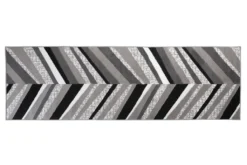 Läufer Teppich Meterware Flur Brücke Wohnzimmer Schlafzimmer Kurzflor Modern Design Meliert Grau Weiß Schwarz 80 X 190 -Vidaxlko Verkaufe d53faef9a2d32066defd02736339b38f